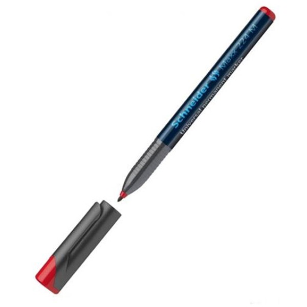 Schneider Maxx 224 М 0.1mm Перманентен маркер, червен